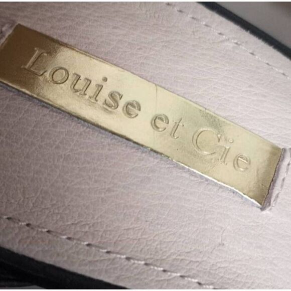 LOUISE ET CIE OLIVIA 2 BLACK BOOTIE HEEL SZ.10 EUC. - Picture 8 of 9